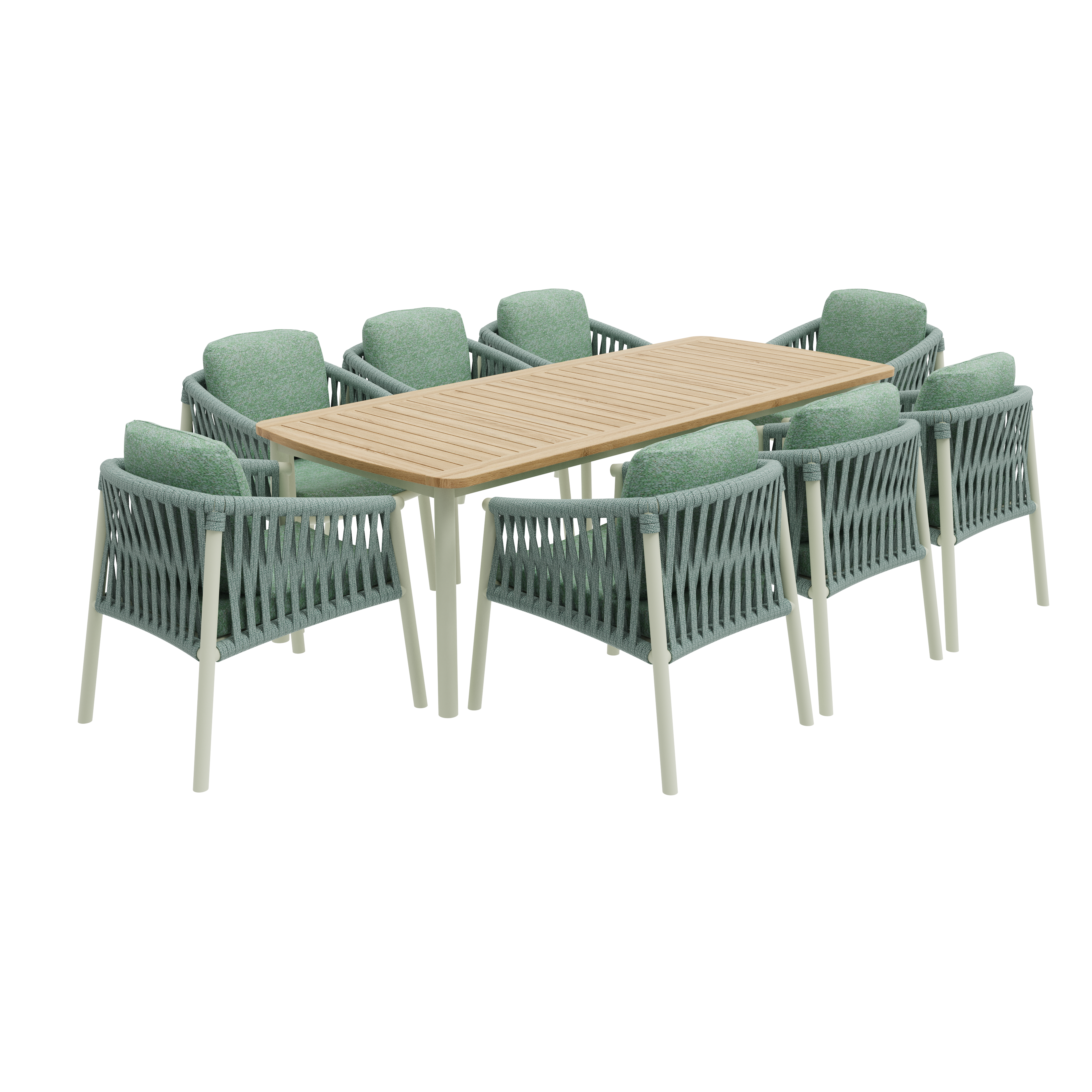 MACKAY LOW DINING SET