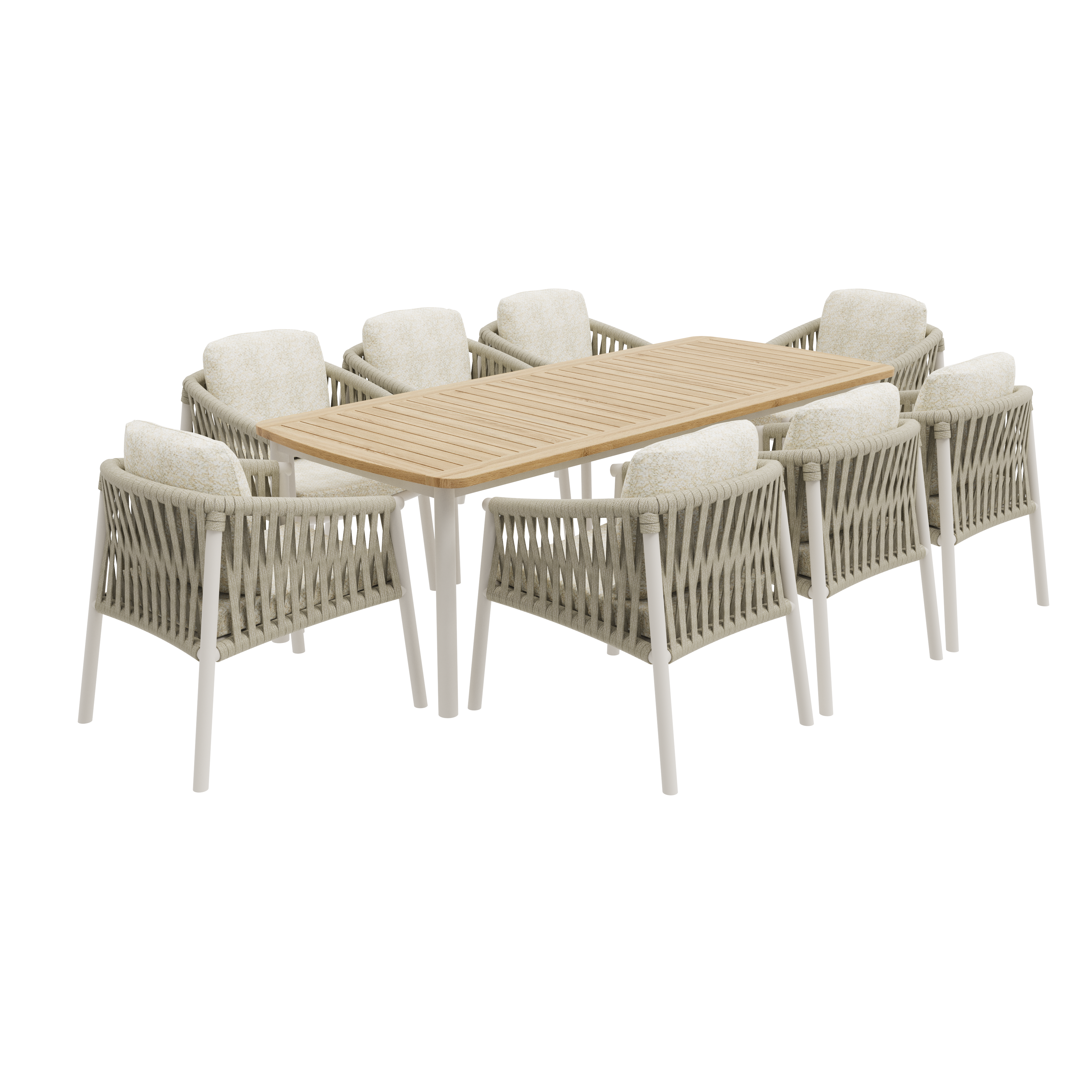 MACKAY LOW DINING SET