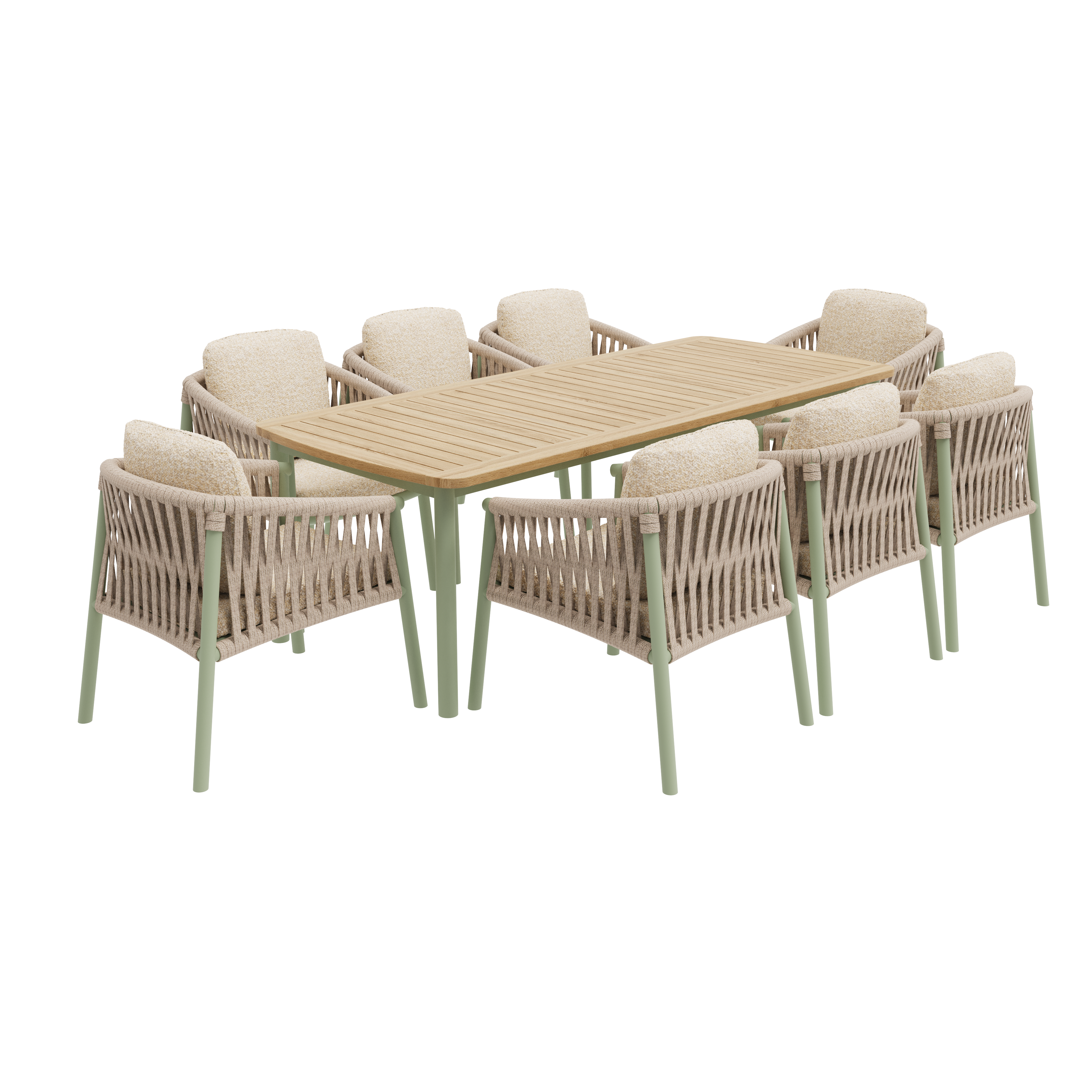 MACKAY LOW DINING SET