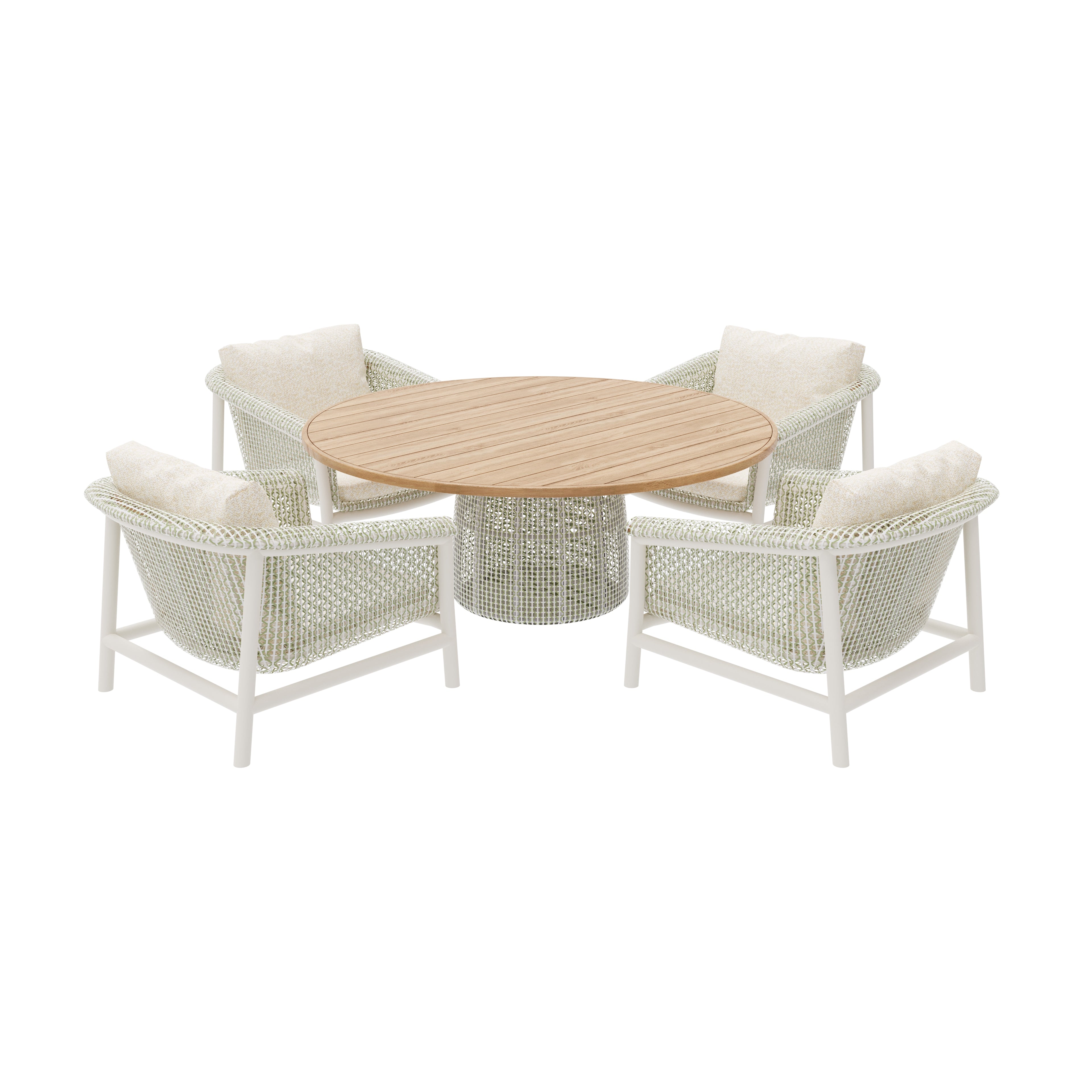 PISA LOW DINING SET