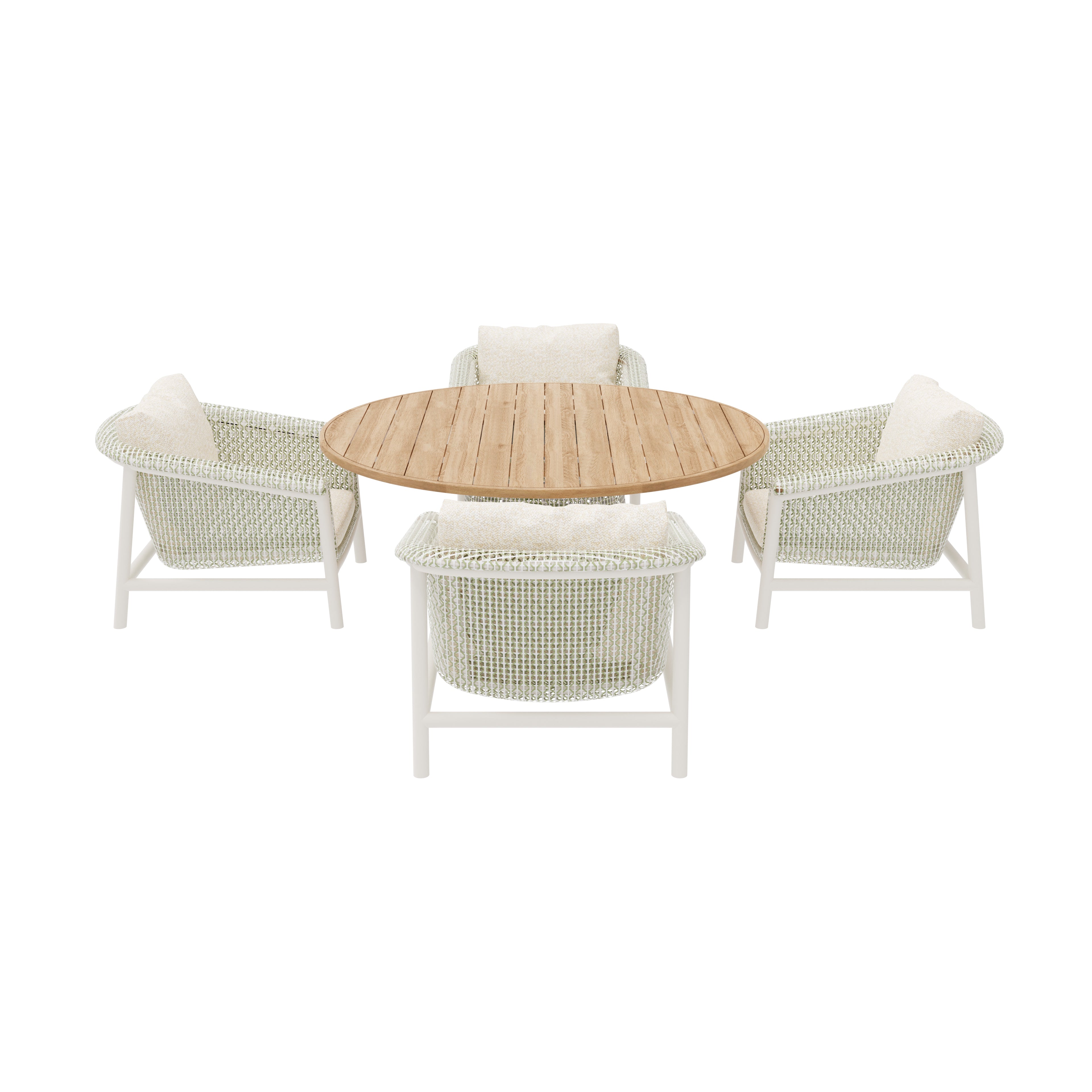 PISA LOW DINING SET