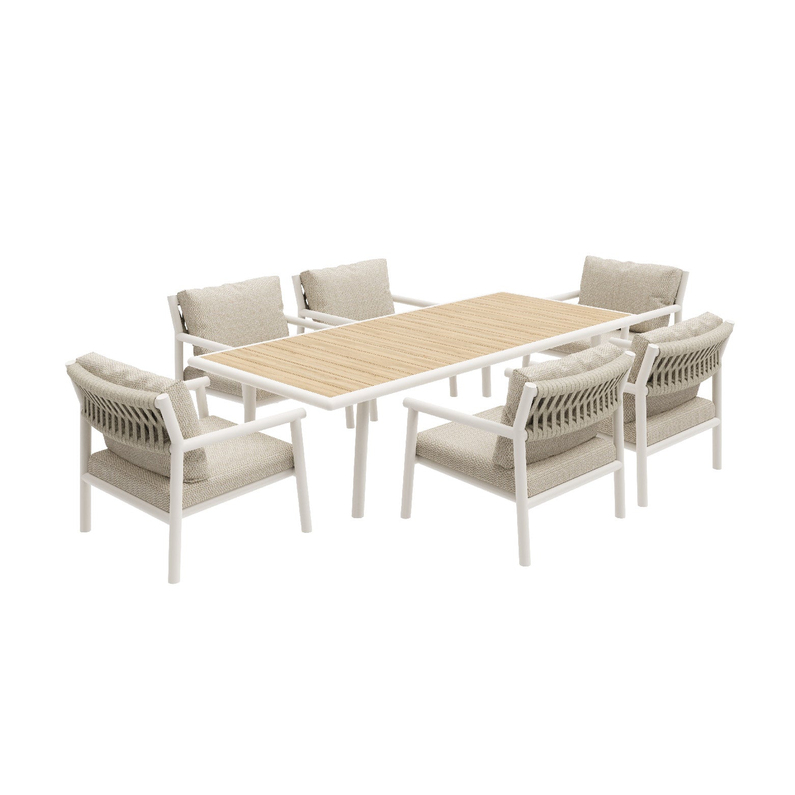 CLEO LOW DINING SET