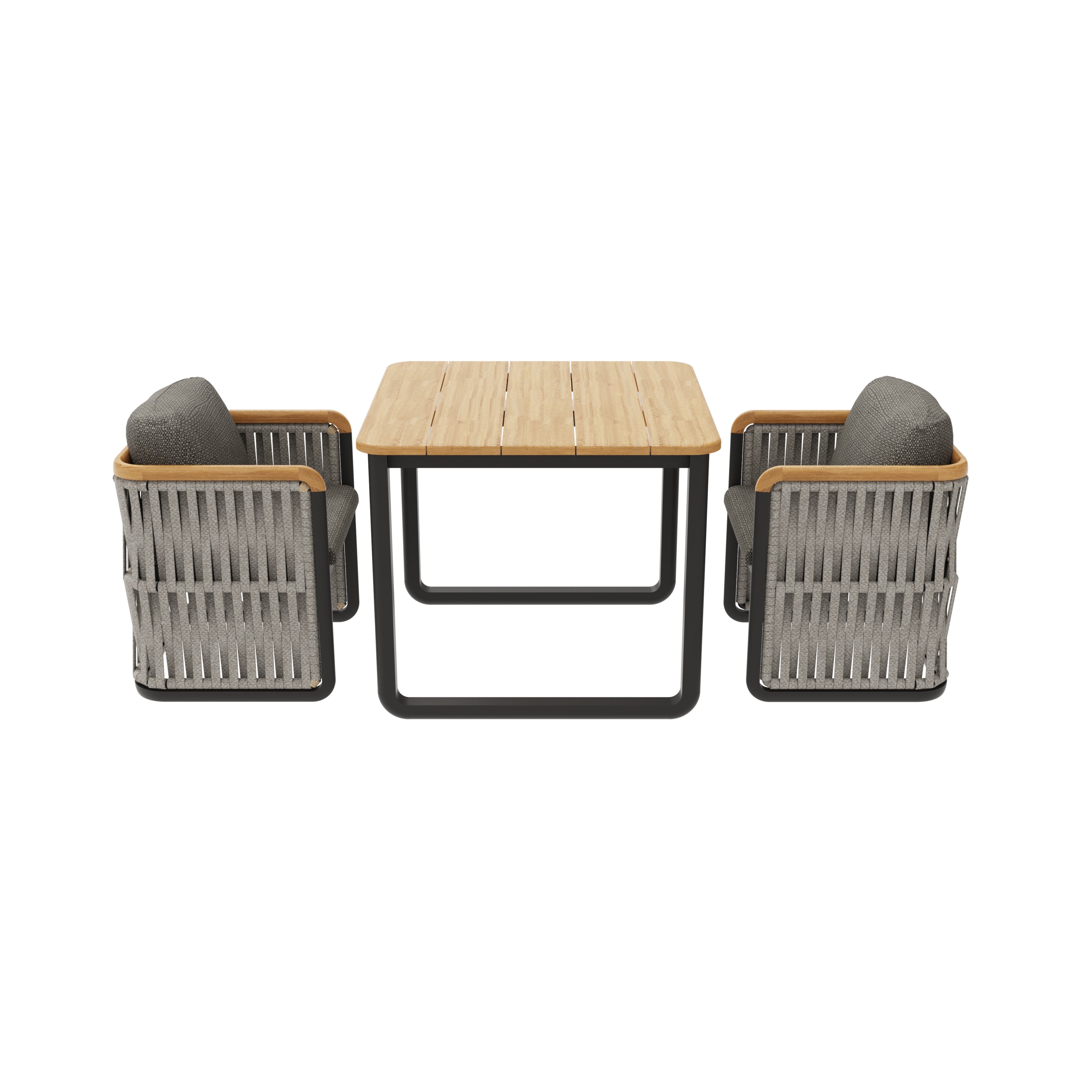 ARCHY DINING SET - SQUARE TABLE