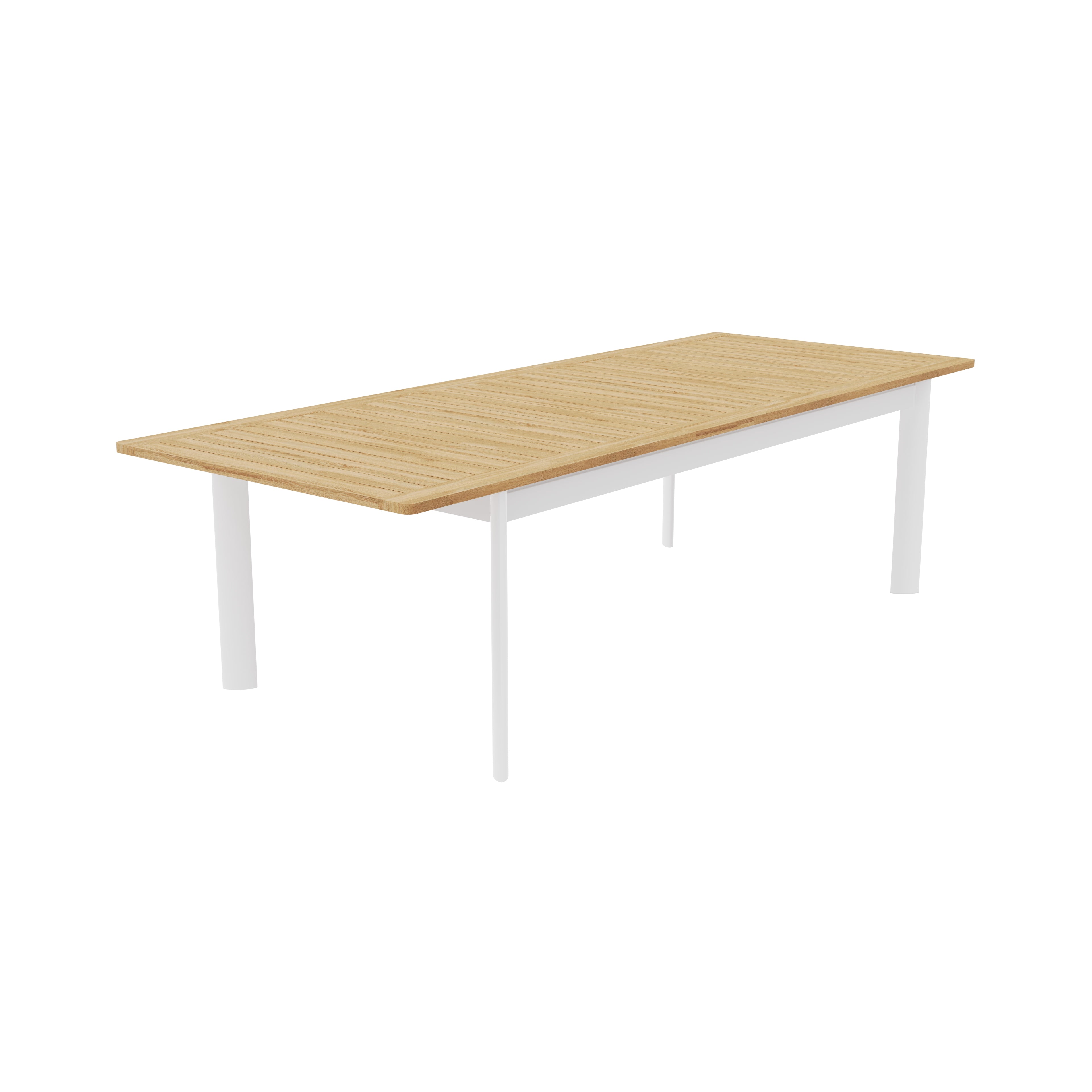 FAVARA EXTEND DINING TABLE - TEAK TOP