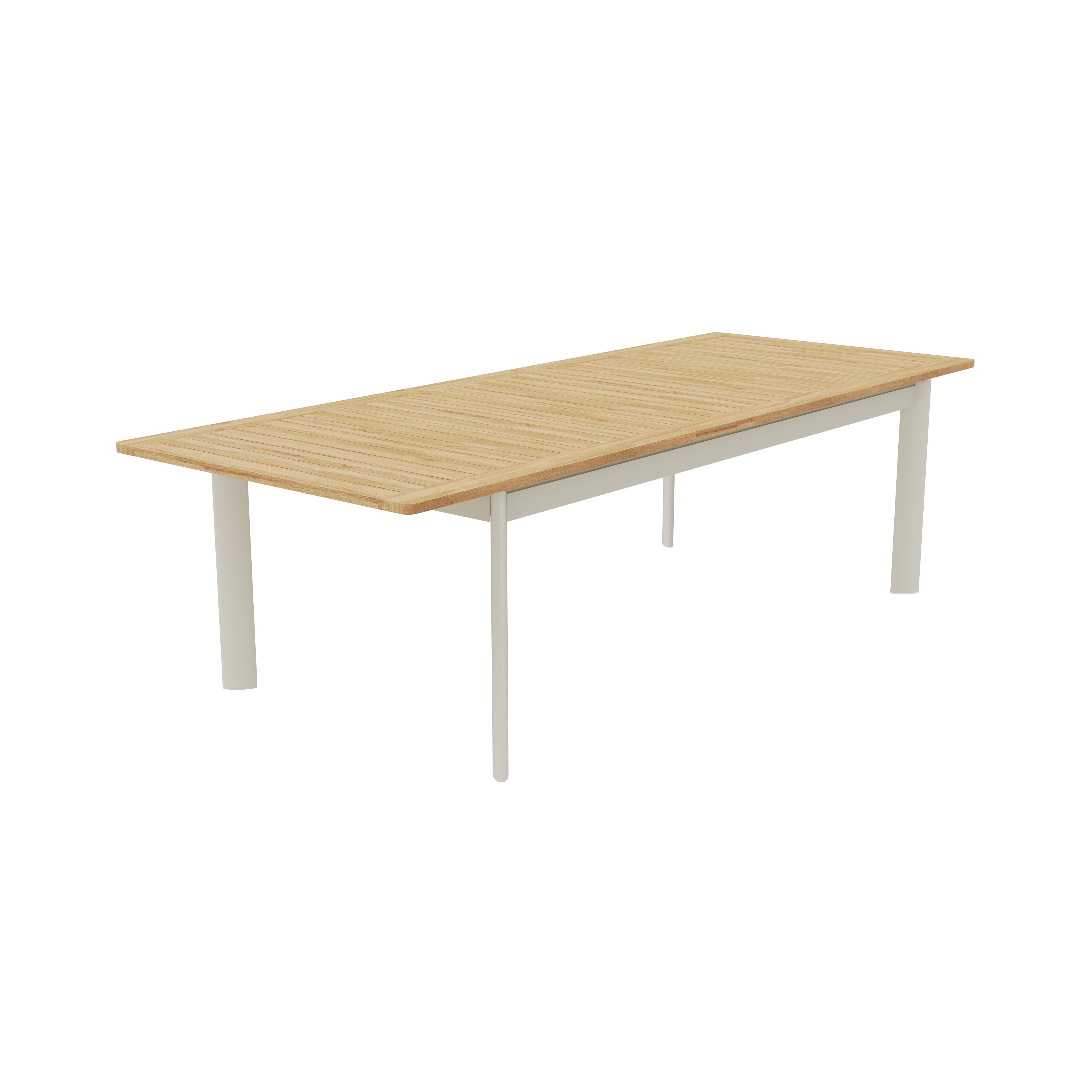 FAVARA EXTEND DINING TABLE - TEAK TOP