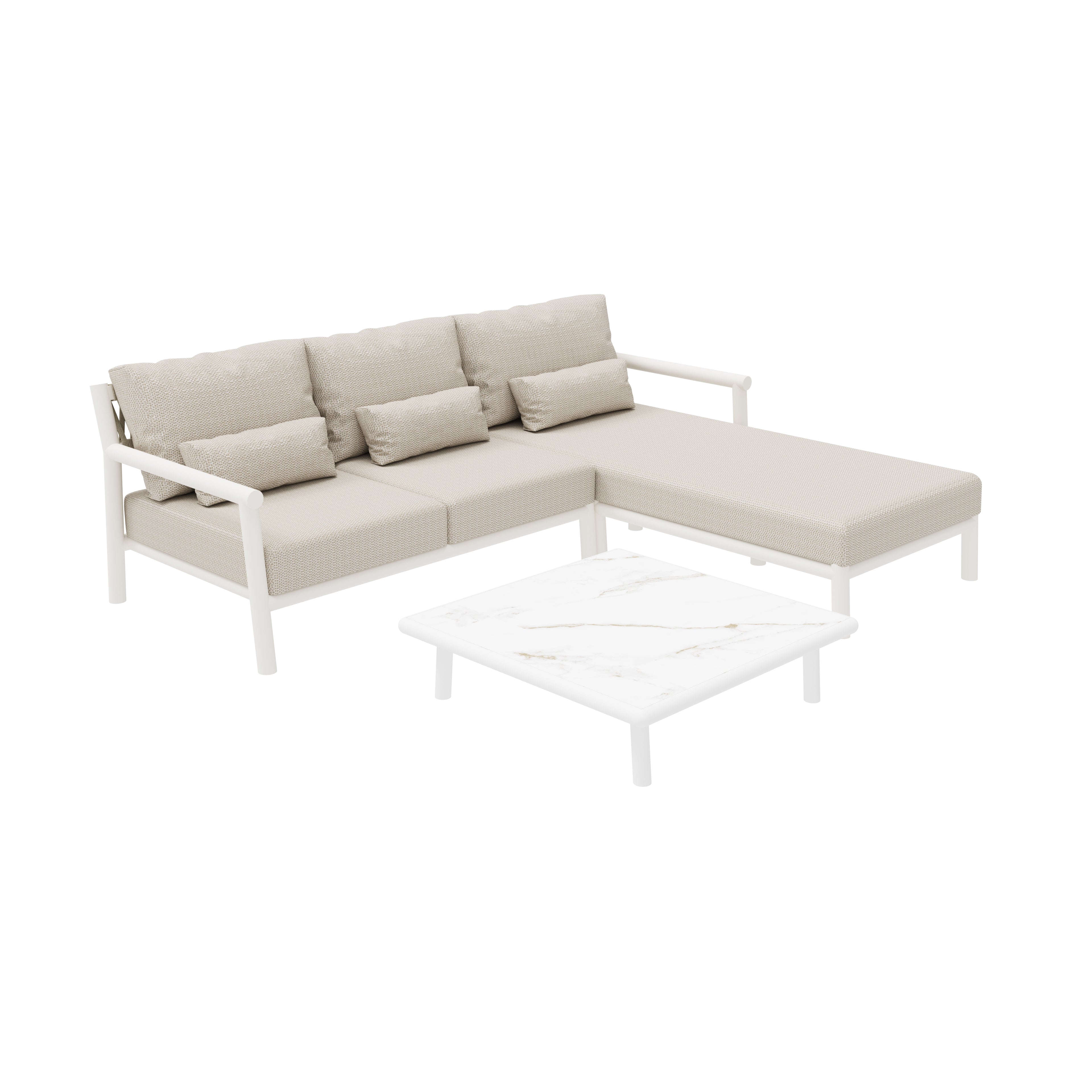 CLEO CHAISE LOUNGE SET