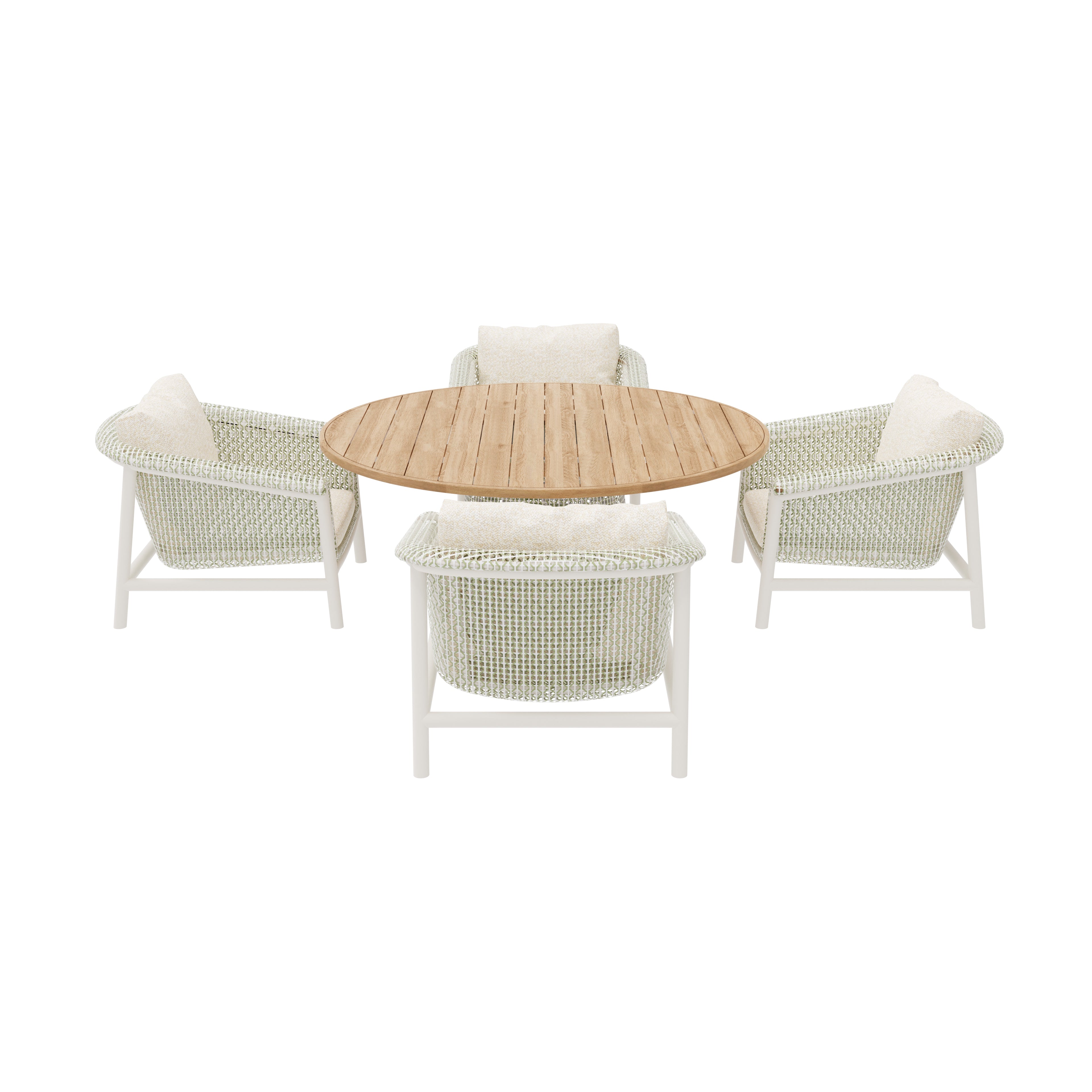 PISA LOW DINING SET