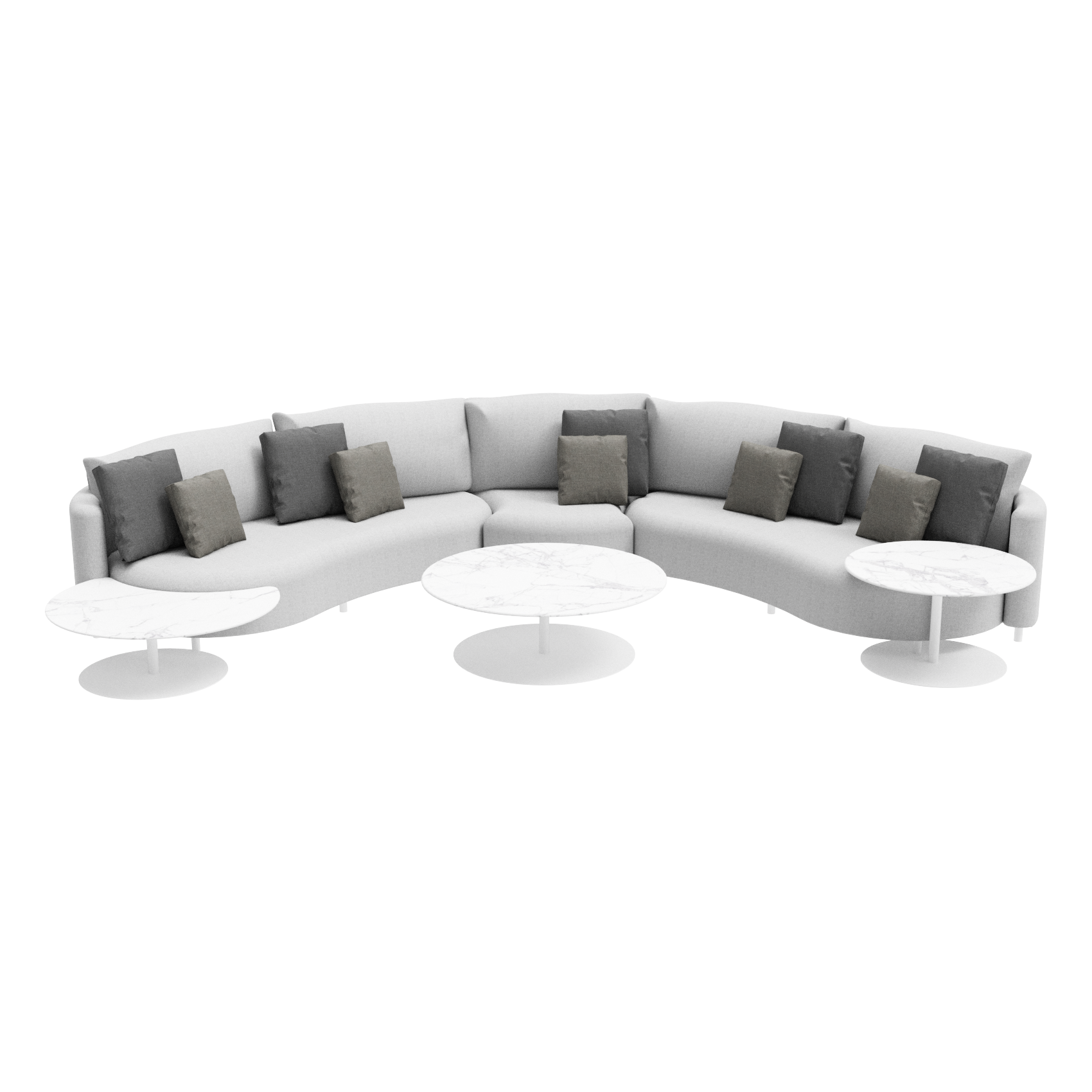 PORTO CRESCENT COFFEE TABLE