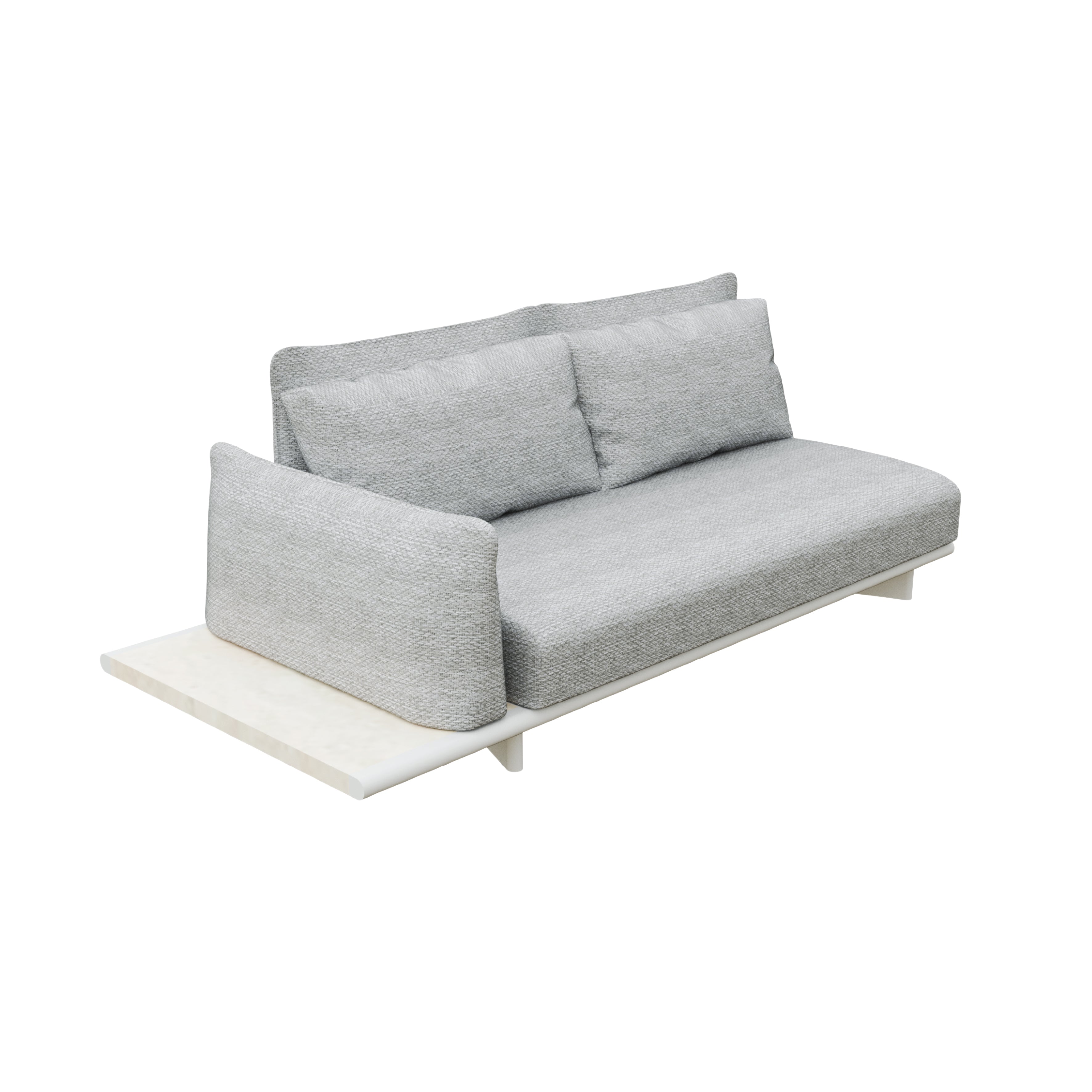 VANCE 2 SEATER WITH CERAMIC RIGHT ARM