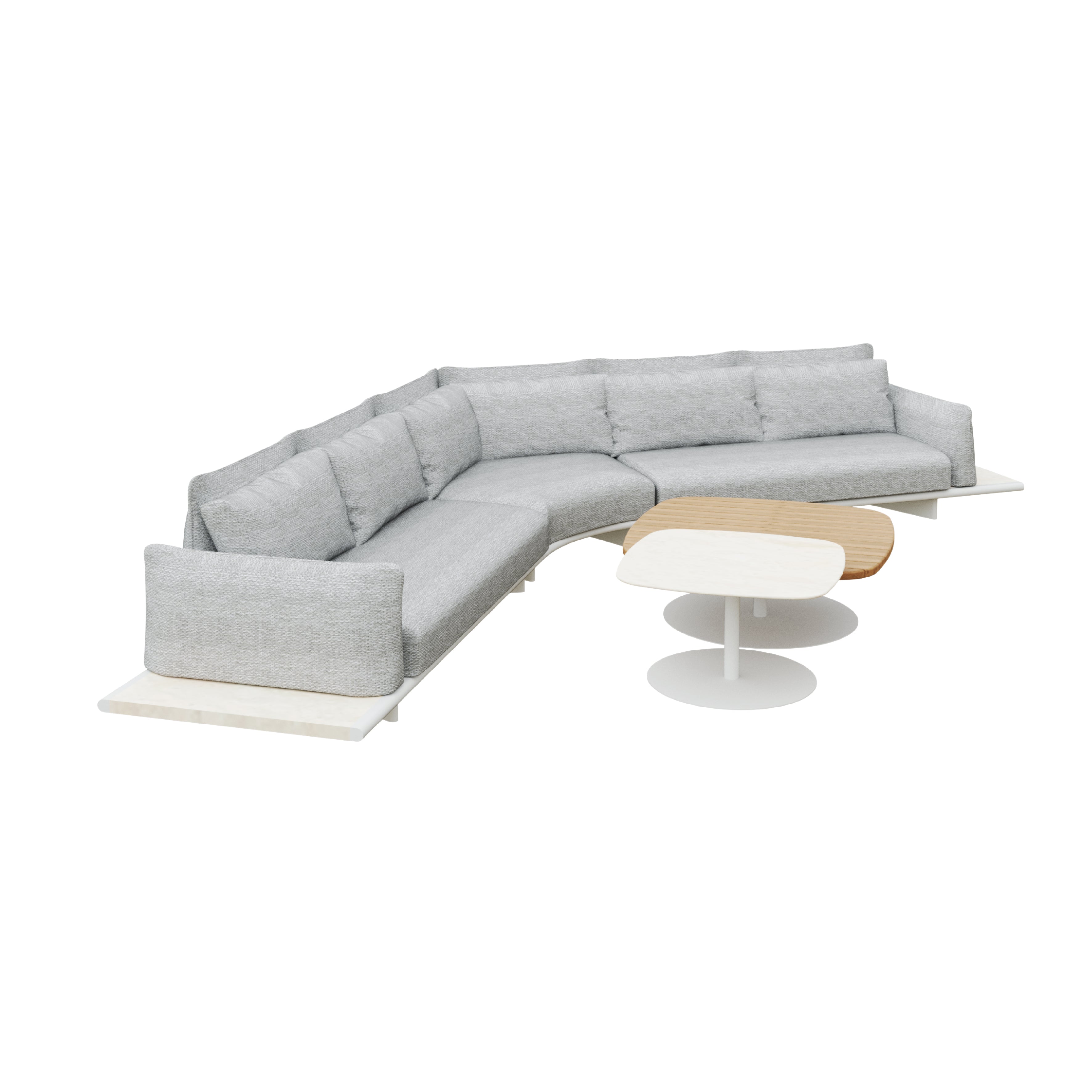 VANCE 2 SEATER WITH CERAMIC LEFT ARM