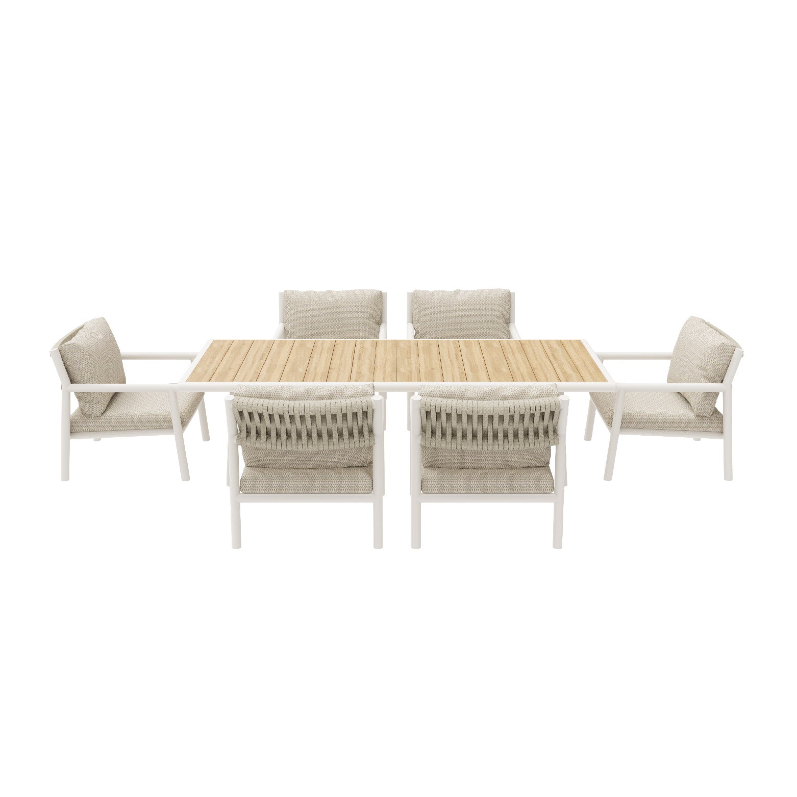 CLEO LOW DINING SET