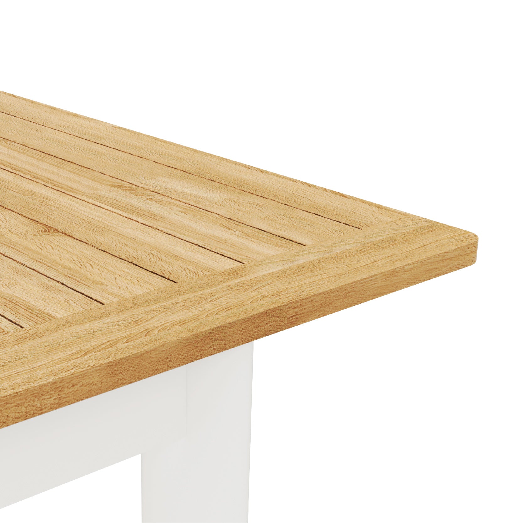 FAVARA EXTEND DINING TABLE - TEAK TOP